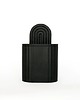 świeczniki i świece Arco Iris Graphite Black - świeca z czarnej porcelany