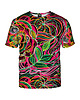 t-shirt damskie Damski T-shirt DR.CROW Drawn Flowers