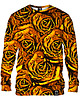bluza bez kaptura damska Bluza Bez Kaptura Damska DR.CROW Gold Roses