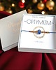 bransoletki z kamieni naturalnych Amulet - OPTYMIZM - świąteczne pudełko - lapis lazuli