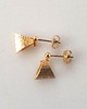 kolczyki pozłacane Kolczyki pozłacane Golden Knick-Knack