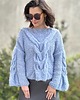 swetry damskie  Sweter Ann niebieski