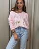 swetry damskie  Wiskozowy sweter Rosa Cipria