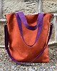 torby XXL Torba hobo XXL - pomarańcz, fiolet