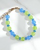 bransoletki z kamieni naturalnych Bransoletka : summer collection : lime in the sky