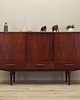 komody Highboard tekowy, duński design, lata 70, produkcja: ES M