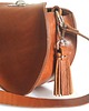 torby na ramię ROUND Bag koniakowa skóra jucht