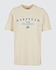 t-shirt damskie T-shirt OVERSIZE kremowy