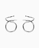 kolczyki srebrne Kolczyki srebrne ECLISS Twist -SILVER