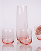 szklanki i kieliszki ON FINGER PINK / set maxi 4+1