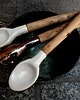 dodatki - różne ceramiczno-drewniana łyżka