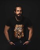 t-shirty męskie Koszulka organiczna z nadrukiem Skate or death
