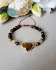 bransoletki z kamieni naturalnych OBFITOŚĆ i SZCZĘŚCIE z sercem