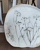 patery i talerze Talerz ceramiczny z Kwiatami patera ręcznie wykonana