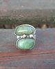 pierścionki - różne Chryzopraz - pierścionek regulowany