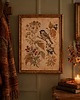 plakaty PLAKAT sikorka, vintage ilustracja botaniczna, jesienna dekoracja