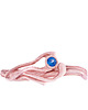 pierścionki złote Twigs Pink Sapphire