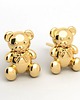 kolczyki pozłacane Kolczyki TEDDIES  -srebro,złoto,różowe złoto