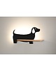 lampy do pokoju dziecka Lampka kinkiet półeczka LED 5W Cat Kids czarny