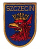 naszywki na ubrania Naszywka naprasowanka SZCZECIN GRYF termoprzylepna haft 6.5x9cm