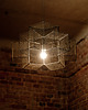 lampy wiszące Snowflake - Żyrandol metalowy z kubików