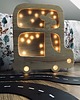 lampy do pokoju dziecka Lampka Drewniana Eko Londyński Autobus