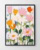 plakaty Plakat Jasne malarskie kwiaty