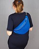 saszetka nerka Torebka nerka Mika niebieska - crossbody bag
