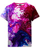 t-shirty dla dziewczynki T-shirt Girl DR.CROW Akwarel Marble