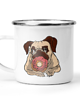 kubki Kubek metalowy donut dog