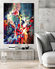 obrazy Obraz na płótnie - wielkolorowa abstrakcja
