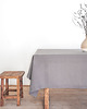 obrusy i serwetki Lniany obrus z listwą TRUE GRAY