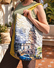 torby na ramię Pikowana duża torba shopper Havana