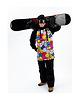 bluzy męskie Męska Bluza Snowboard DR.CROW Smiles