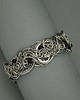 bransoletki wire wrapping Bransoleta szeroka czarny onyks wire wrapping stal chirurgiczna