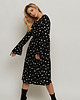 sukienki midi damskie Sukienka Dots Black&White