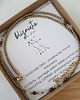 naszyjniki - inne BLIŹNIĘTA naszyjnik dla znaku zodiaku