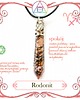 wisiory Rodonit obelisk