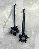 ozdoby choinkowe WINTER GLOW Crystal Black  zawieszka bombka 2 sztuki
