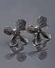 kolczyki wire wrapping Orchid vol. 5 - sztyfty