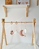 pokój dziecka - różne Baby gym stojak edukacyjny +4x zawieszki