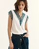 topy damskie Top ecru