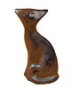 figurki i rzeźby Figurka dekoracyjna - kot ceramiczny handmade