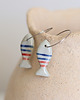 kolczyki ceramiczne Kolczyki ceramiczne rybki