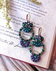 kolczyki soutache Sweet Autumn kolczyki sutasz