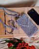 etui na telefon Macrame Phone Case, stalowy