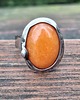 pierścionki - różne Pomarańczowy - pierścionek regulowany