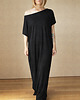 sukienki maxi damskie Sukienka tshirt oversize Czarna