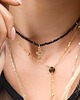 chokery Choker z krzyżykiem Swarovski Black Girl
