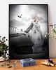 plakaty Surrealistyczny Plakat "Falling in Love" Kolaż